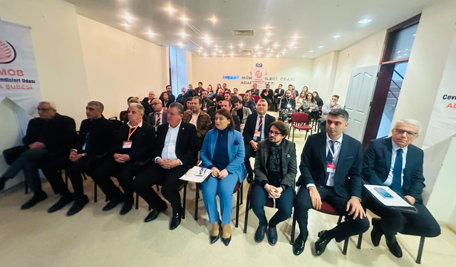 TMMOB Çevre Mühendisleri Odası Adana Şubesi 6. Olağan Genel kurulunu gerçekleştirdi.