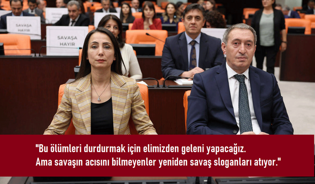 DEM Parti Eş Genel Başkanları sağduyu ve barış çağrısı yaptı