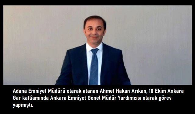 Adana, Iğdır ve Siirt emniyet müdürleri görevden alındı.