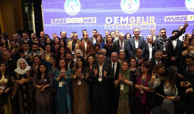 "DEM Parti’nin yönetim anlayışında kadınlar önemli bir belirleyendir. Kadınlarla kentleri yöneteceğiz"