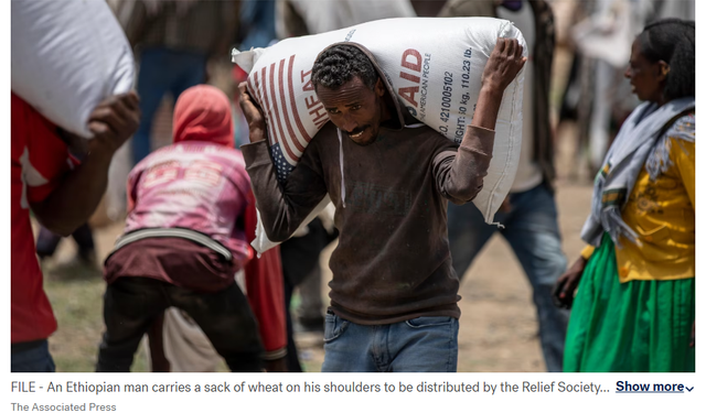 400 Etiyopyalı açlıktan öldü. Milyonlarca kişinin daha gıda yardımına ihtiyacı var.