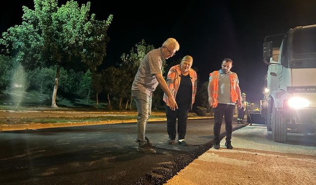 Başkan Hülya Erdem’le, Ceyhan yolları pırıl pırıl oldu