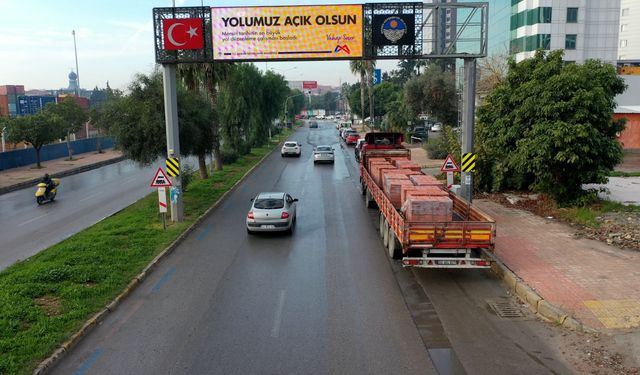 LİMAN YOLU GÜZERGAHI YAPILAN ÇALIŞMA İLE RAHATLAYACAK