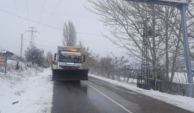 MERSİN BÜYÜKŞEHİR’İN KAR NÖBETİ SÜRÜYOR