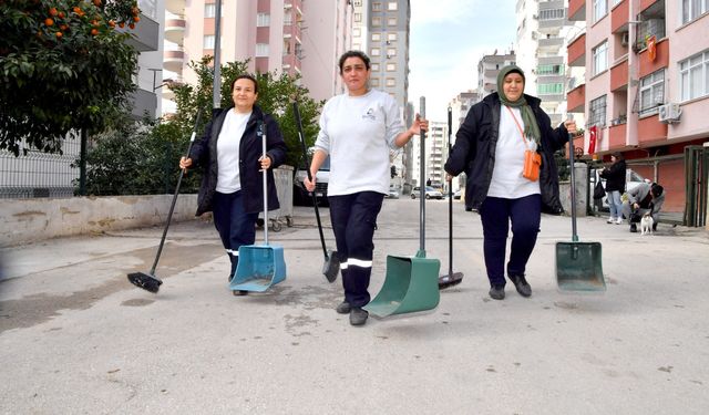 Çukurova’nın temizlik melekleri işbaşında