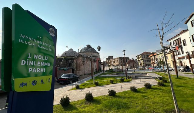 SEYHAN BELEDİYESİ’NİN ULUCAMİ MAHALLE PARKI AÇILDI