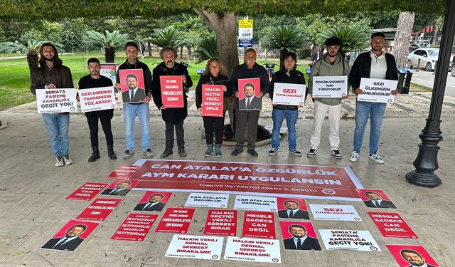 Tufan Ünlüeser; Hatay halkının iradesi olan milletvekilimizin özgürlüğü artık daha fazla gasp edilmemelidir.