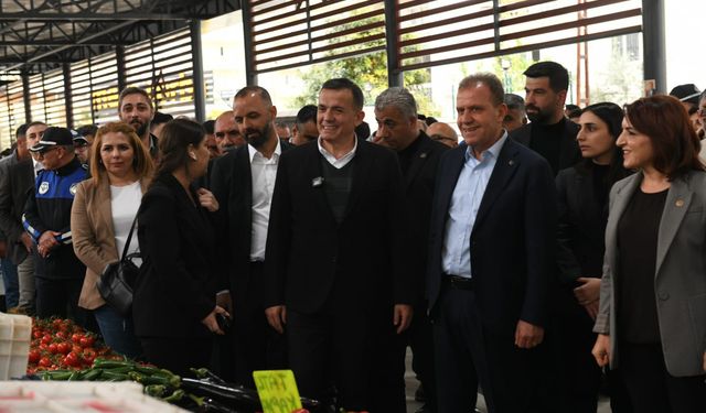 Başkan Özyiğit, Pirireis, Çiftlikköy ve Akkent’te vatandaşlarla buluştu
