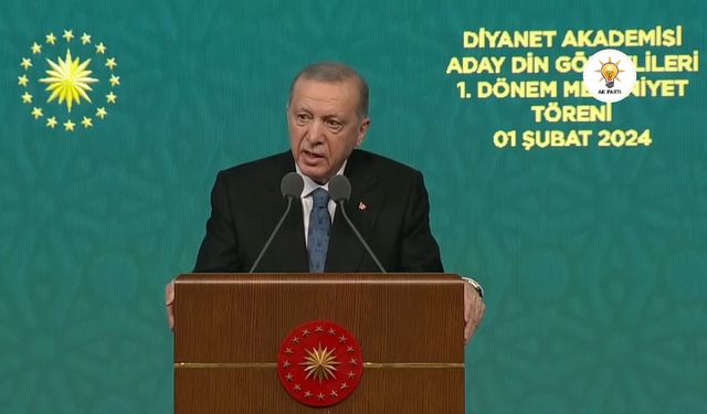 Cumhurbaşkanı Erdoğan, Din Görevlileri Mezuniyet Merasimi'nde konuşuyor... CANLI