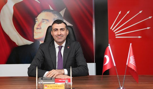 CHP İl Başkanı Tanburoğlu; “Barış, kardeşlik ve huzur içinde nice bayramlar diliyorum.”