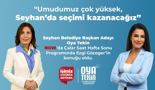 Oya Tekin, NOW TV’de Türkiye’ye seslendi…