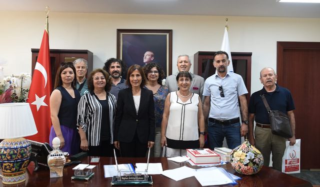Adana Ekoloji Platformu Heyeti Seyhan Belediye Başkanı Oya Tekin’i Ziyaret Etti