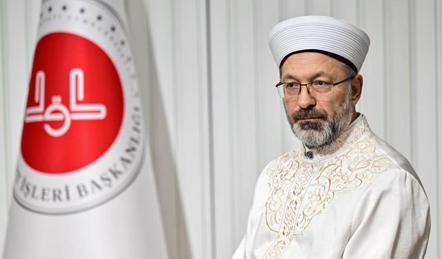 Diyanet İşleri Başkanı Ali Erbaş, "Mekke'de kimseye şikayet etmedik"