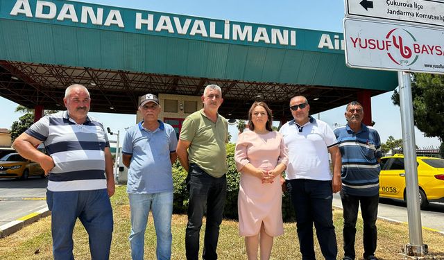 CHP Adana Milletvekili Dr. Müzeyyen Şevkin,  “Adanalılar, havaalanını kapattırmayacak”