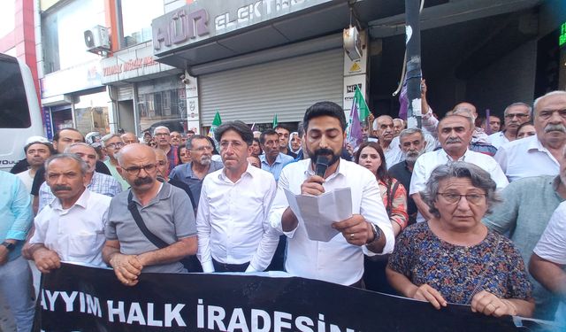 Adana Emek ve Demokrasi Güçleri, Kayyım Hukuksuzluğuna Son Verilsin, Halk İradesine Saygı Gösterilsin!