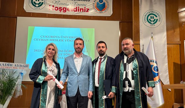 Başkan Kadir Aydar, Çukurova Üniversitesi Mezuniyet Töreninde Öğrencilerle Buluştu