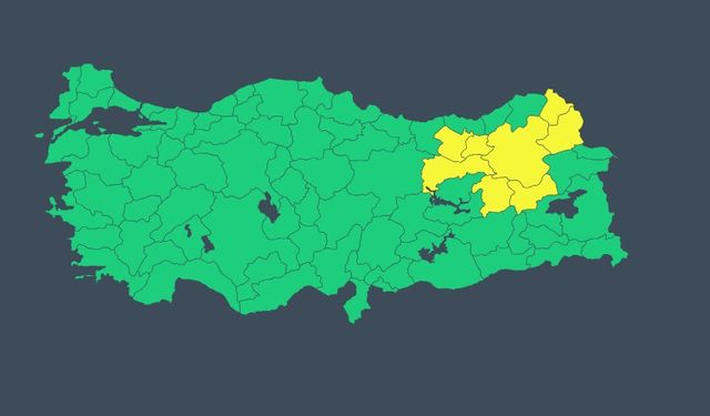 Meteoroloji'den 8 il için 'sarı kod' uyarısı