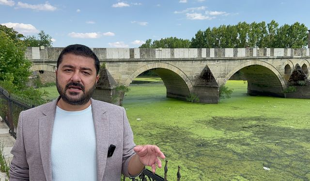 CHP'li Yazgan Tunca Nehri'nin Kirliliğine Dikkat Çekti: 'Pisliğin İçinde Yaşamak Zorunda Mıyız?'
