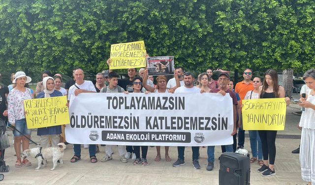 Yaşam İçin Yasa İnsiyatifi ve Adana Ekoloji Platformu; Toplayamazsın, Öldüremezsin, Katledemezsin