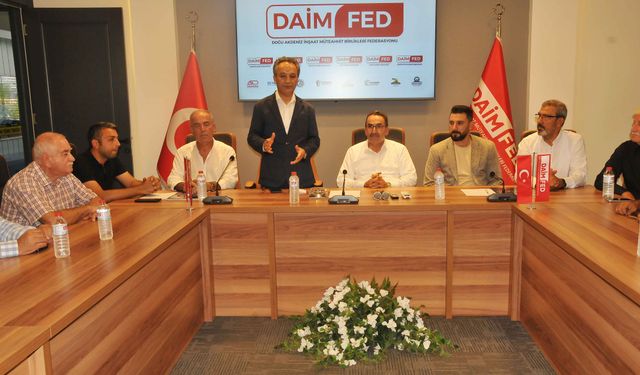 DAİMFED GENEL BAŞKANI KARSLIOĞLU: SEKTÖRE ELEMAN KAZANDIRIYORUZ