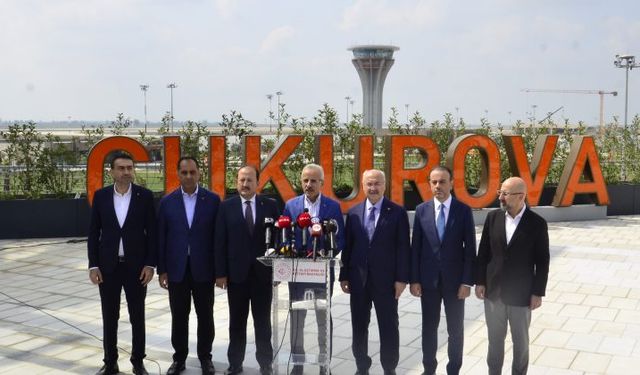 Bakan Uraloğlu, "Çukurova Havalimanı Projesini Başarıyla Tamamladık"