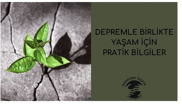 İHD Merkezi Afet ve Ekoloji Komisyonu "Depremle birlikte yaşam için pratik bilgiler"