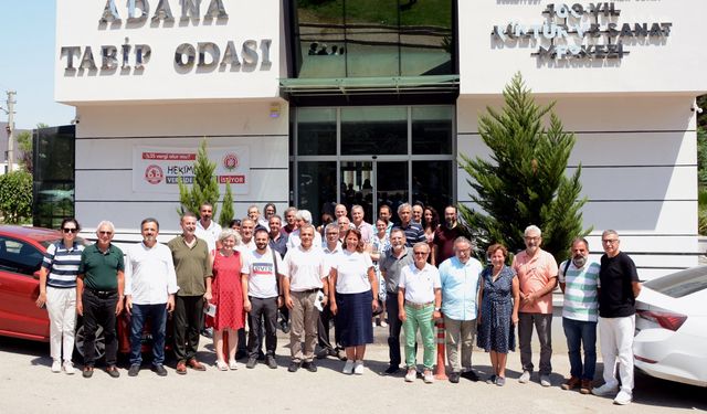 TTB MK Üyelerinden Adana Tabip Odasına ziyaret