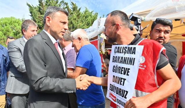 Polonez Gıda İşçilerinin Direnişi Sürüyor: CHP'den Destek Ziyareti