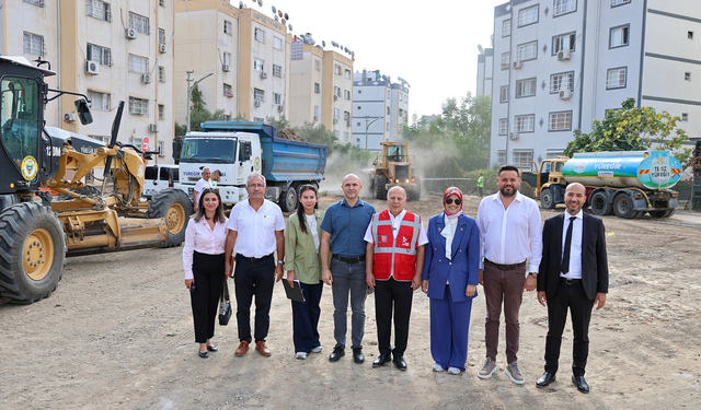 Ali Demirçalı, ilçeye yeni bir spor tesisi kazandırmak için kolları sıvadı