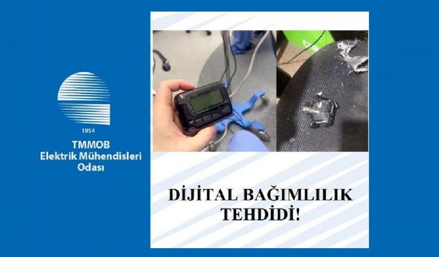 Elektrik Mühendisleri Odası; Her türlü elektronik cihaz endişe kaynağı haline gelmiştir