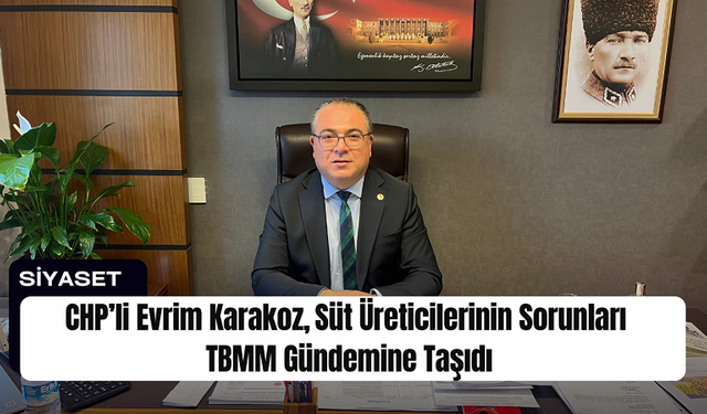 (CHP) Aydın Milletvekili Evrim Karakoz,​​​​​​​ Süt Üreticilerinin Sorunları TBMM Gündemine Taşıdı