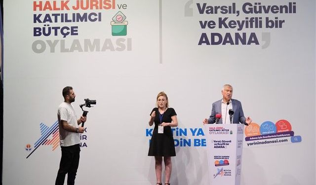 Adana Büyükşehir Belediyesi Türkiye’nin ilk Halk Jürisi’ni topladı.