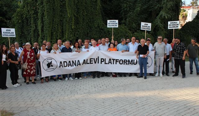 Adana Alevi Platformu; "Tekçi, Irkçı, Ayrımcı ve Asimilasyoncu Eğitime Hayır"