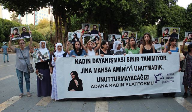 Adana Kadın Platformu; Mahsa Amini ve yaşam hakları ellerinden alınan tüm kadınların anısını yaşatacağız