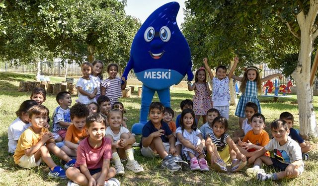 MESKİ, ÖĞRENCİLERİ SU TASARRUFU HAKKINDA BİLGİLENDİRİYOR