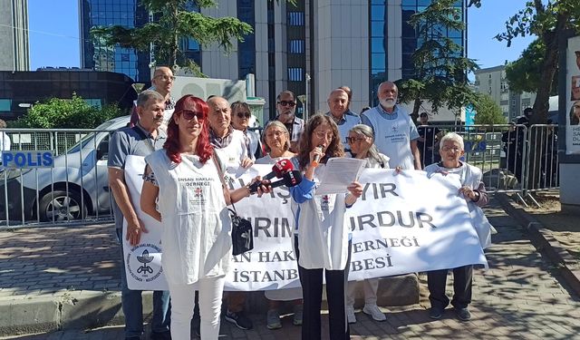 İHD İstanbul "SAVAŞA HAYIR! ORTADOĞU’DA SOYKIRIMI DURDUR"