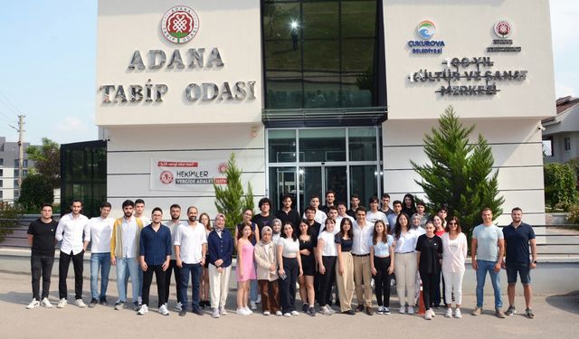 Adana Tabip Odasında, Tıp Öğrencilerine ‘Temel Yaşam Desteği’ anlatıldı