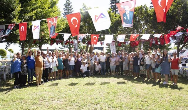 YAŞ ALMIŞ VATANDAŞLAR BÜYÜKŞEHİR İLE İKİNCİ BAHARLARINI YAŞIYOR