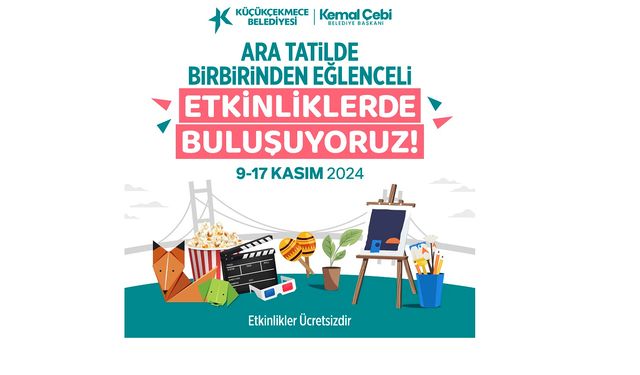 KÜÇÜKÇEKMECELİ ÇOCUKLAR ARA TATİLİ DOLU DOLU GEÇİRECEK