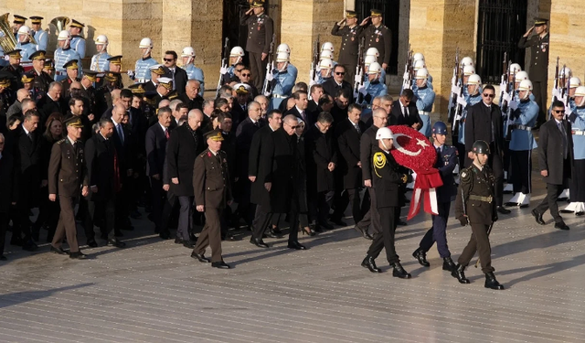 Anıtkabir’de Büyük Önder Atatürk’ü Anma Töreni Düzenlendi