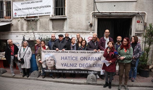 İHD İstanbul Şubesi'nden Çağrı: Hatice Onaran Serbest Bırakılsın