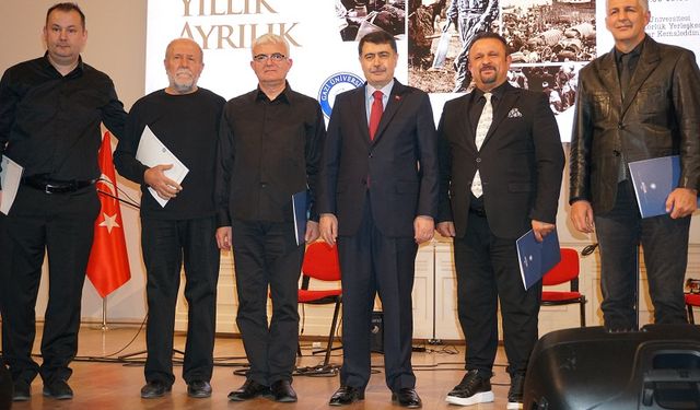 100 YILLIK BİNADA “100 YILLIK AYRILIK” BELGESELİ…