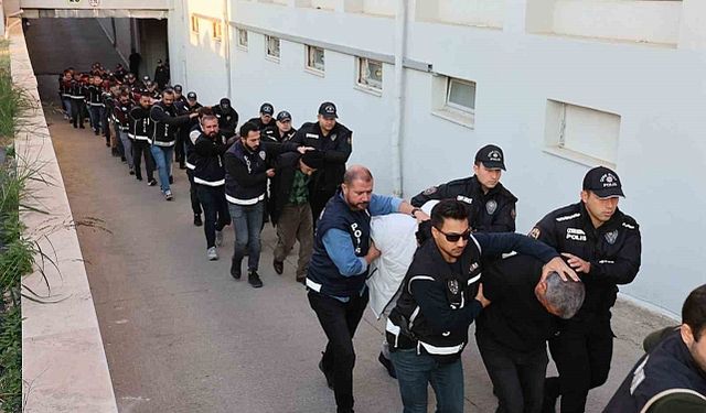 Adana'da "Baygara" Operasyonunda 207 Tutuklama