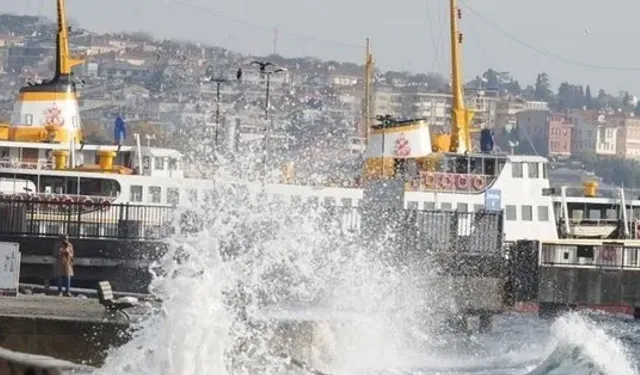 Son Dakika: İstanbul’da Hava Koşulları Nedeniyle Vapur Seferlerinde Aksama