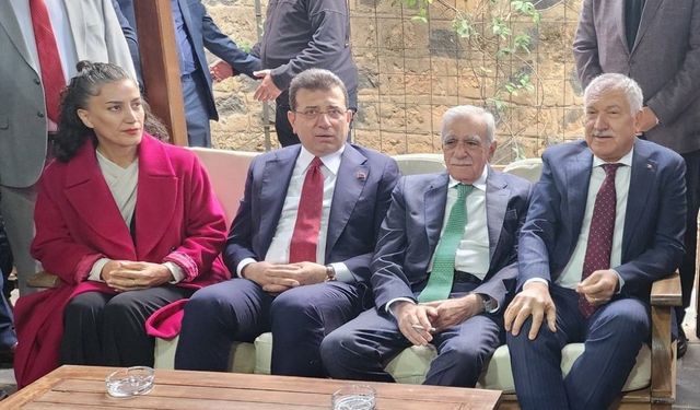 İmamoğlu ve Heyetinden Ahmet Türk’e Destek Ziyareti