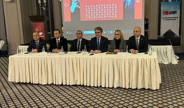 CHP Heyeti Kahramanmaraş’ta: İş Dünyası, STK’lar ve Esnafın Sorunları Dinlendi