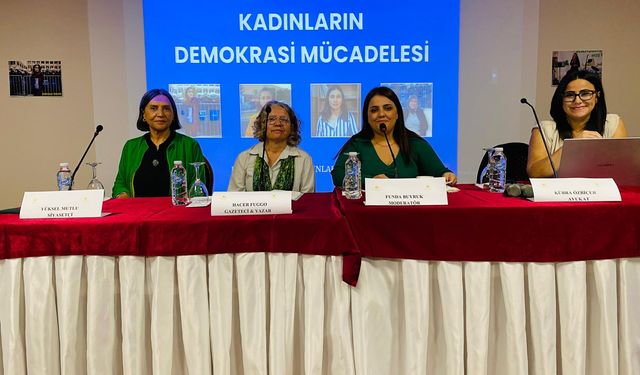 Kayyım Gölgesinde Kadınların Demokrasi Mücadelesi Paneli Yoğun Bir Katılımla Gerçekleştirildi