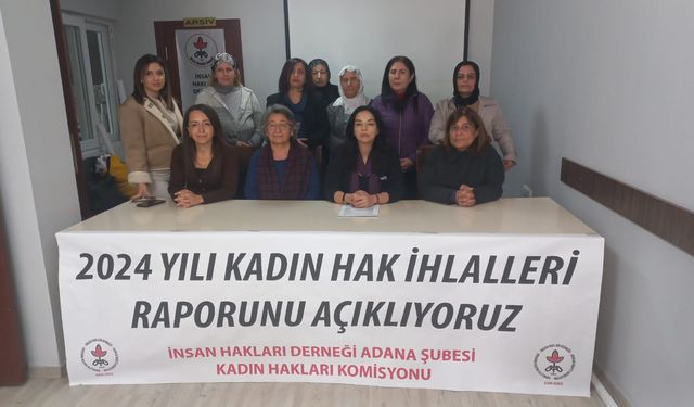 İHD’li kadınlar olarak, kadına karşı şiddetle mücadeleye tüm gücümüzle devam edeceğiz