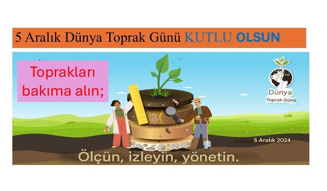 Prof. Dr. İbrahim Ortaş: Toprak, Gıdanın Üretildiği Ortam ve Yaşamın Kaynağıdır