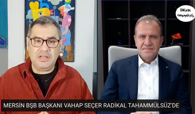 BAŞKAN SEÇER; GAZETECİ-YAZAR ENVER AYSEVER’İN PROGRAM KONUĞU OLDU